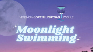 Moonlight Swimming in Openluchtbad Zwolle – avondzwemmen met muziek en sfeer