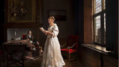 Kunstwerk Ter Borch untitled van Maartje Roos in de Sassenpoort Zwolle