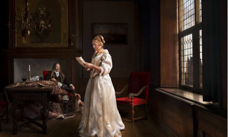 Kunstwerk Ter Borch untitled van Maartje Roos in de Sassenpoort Zwolle