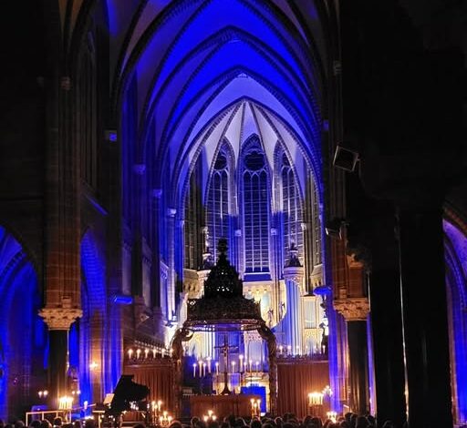 Concert bij kaarslicht in de Dominicanenkerk in Zwolle