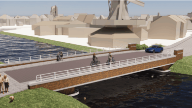 Impressie-Eekmolenbrug