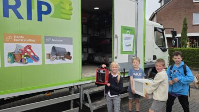 Leerlingen van CBS De Linde doen mee aan de E-waste Race
