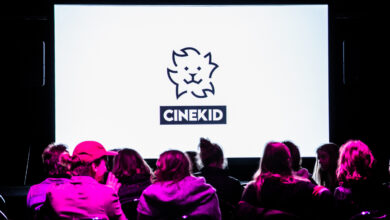 Kinderen tijdens Cinekid Festival met film- en media-activiteiten in Zwolle