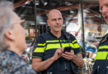 Mobiel politiebureau van de politie dat vanaf oktober 2026 in Zwolle wordt ingezet