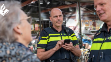 Mobiel politiebureau van de politie dat vanaf oktober 2026 in Zwolle wordt ingezet