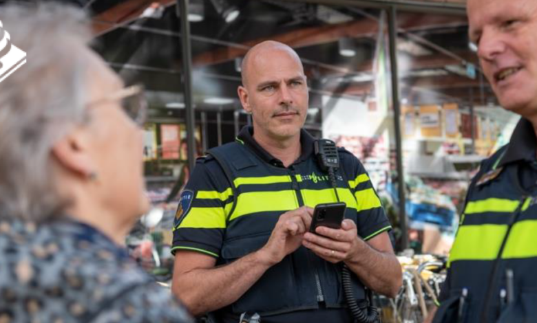 Mobiel politiebureau van de politie dat vanaf oktober 2026 in Zwolle wordt ingezet
