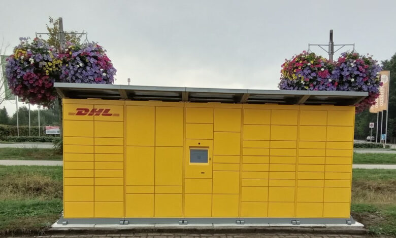 Nieuwe DHL-pakketautomaat bij Kwekerij en Tuincentrum Souman in Hattem