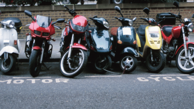 Geparkeerde motorfiets in Zwolle bij een artikel over motordiefstal