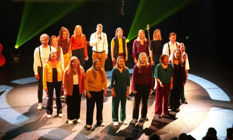 BlueBird Voices tijdens The Soundtrack of Us in Odeon Zwolle