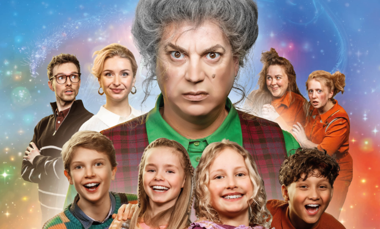 Cast van Juf Braaksel De Musical, op 31 oktober te zien in Schouwburg Odeon Zwolle