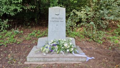 Oorlogsmonument in Het Engelse Werk in Zwolle