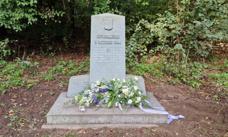 Oorlogsmonument in Het Engelse Werk in Zwolle