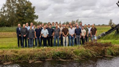Team Gemalen en Stuwen van Waterschap Drents Overijsselse Delta in het werkgebied
