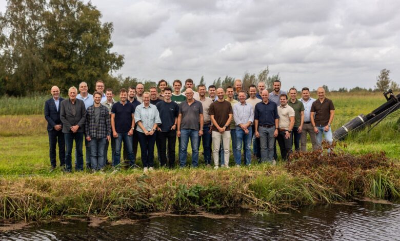 Team Gemalen en Stuwen van Waterschap Drents Overijsselse Delta in het werkgebied